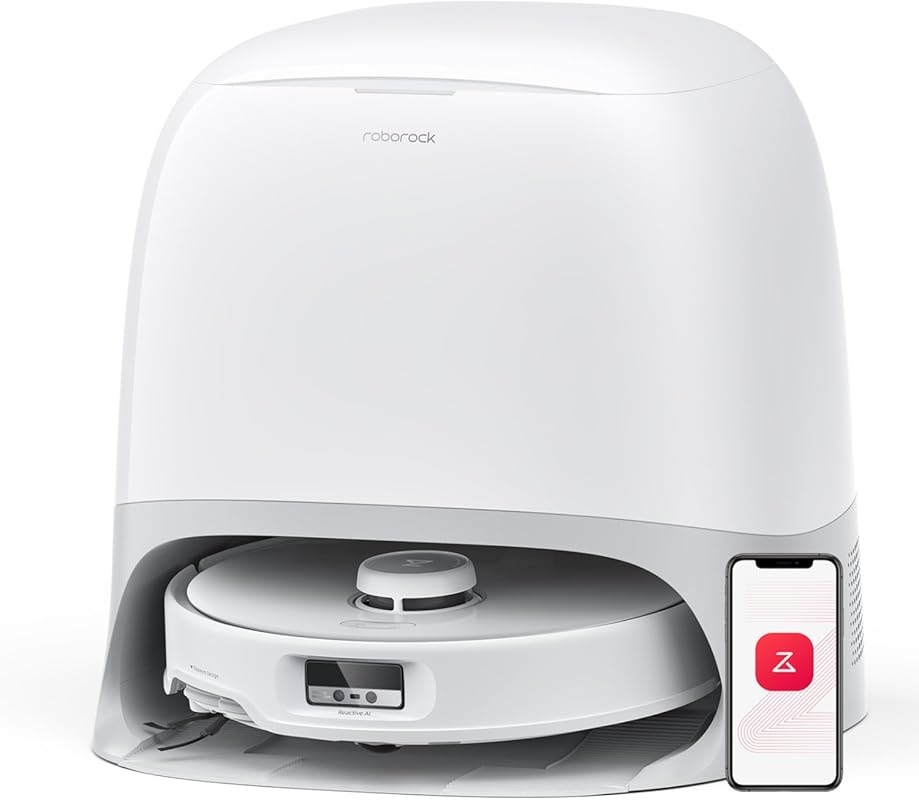 Roborock Qrevo Curv Robot Vacuum and Mop: 18,500Pa Suction, FlexiArm, 