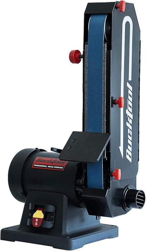 5 Best Belt Sander For Making Knives: Expert-Approved Picks 5 Bucktool 2x48 Inch Bench Belt Sander with Flat and Curved Sanding Desi