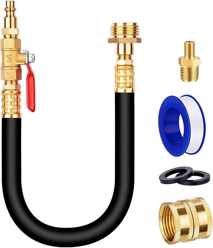 Top 5 Best Air Compressors for Sprinkler Blowout: Our Expert Picks 5 Lead-Free Brass 17-inch Sprinkler Blowout Adapter with Shut Off Valve