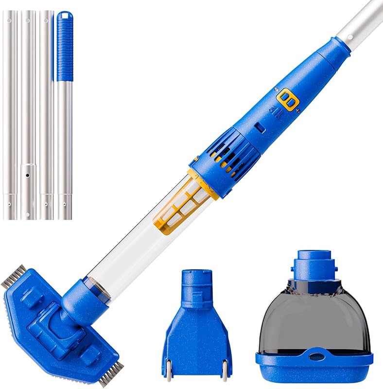 Top 5 Automatic Pool Vacuums: Expertly Reviewed for Best Performance 2 Cordless Handheld Pool Vacuum for Pools, Spas, Hot Tubs & Ponds with L