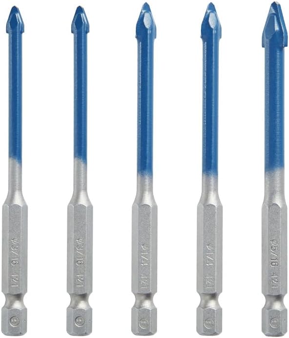 BOSCH 5-Piece Porcelain Tile Drill Bit Set: The Best for Tough Jobs