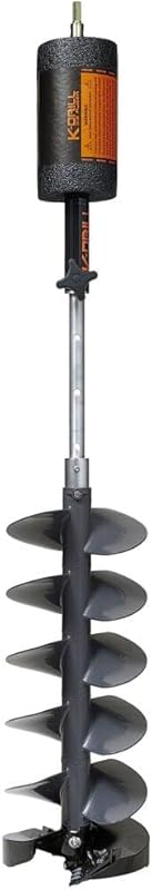 K-Drill 8.5 Inch Ice Auger Bit for Milwaukee Drills with Adjustable Ex