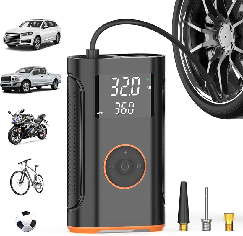 The 5 Best Air Compressors for RV Winterizing: Expert Approved 3 Portable Air Compressor and Tire Inflator with 160 PSI, Memory Functio