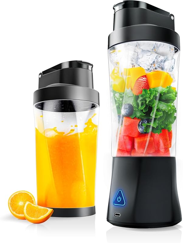 Best 10 Portable Blenders: Our Top Expert Picks for Quality 7 Portable Blender, Cordless, 24oz. Vessel, Personal Blender-for Shakes