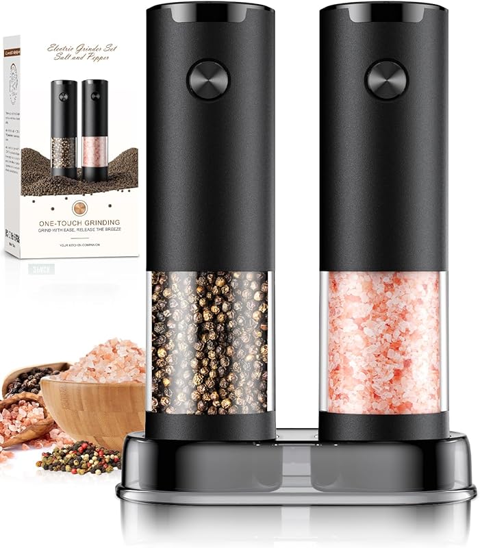 Best Automatic Electric Salt and Pepper Grinder Set: Adjustable Coarse