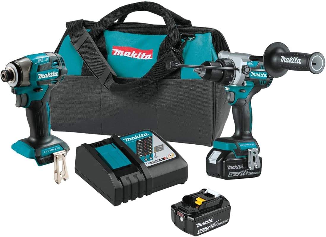 Makita 18V Brushless Cordless Impact Drill: Powerful and Durable for A