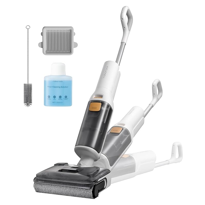 Roborock F25 GT Cordless Wet Dry Vacuum Mop Review: Edge Self-Cleaning