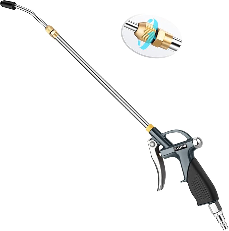 Top 5 Best Blow Guns for Air Compressor: Quality & Reliability 6 JASTIND Heavy Duty Air Blow Gun for Air Compressor. High Pressure, 19-