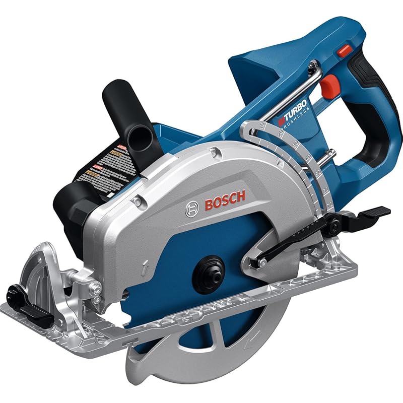 BOSCH 18V 7-1/4 Inch Rear Handle Circular Saw with Brushless Motor and