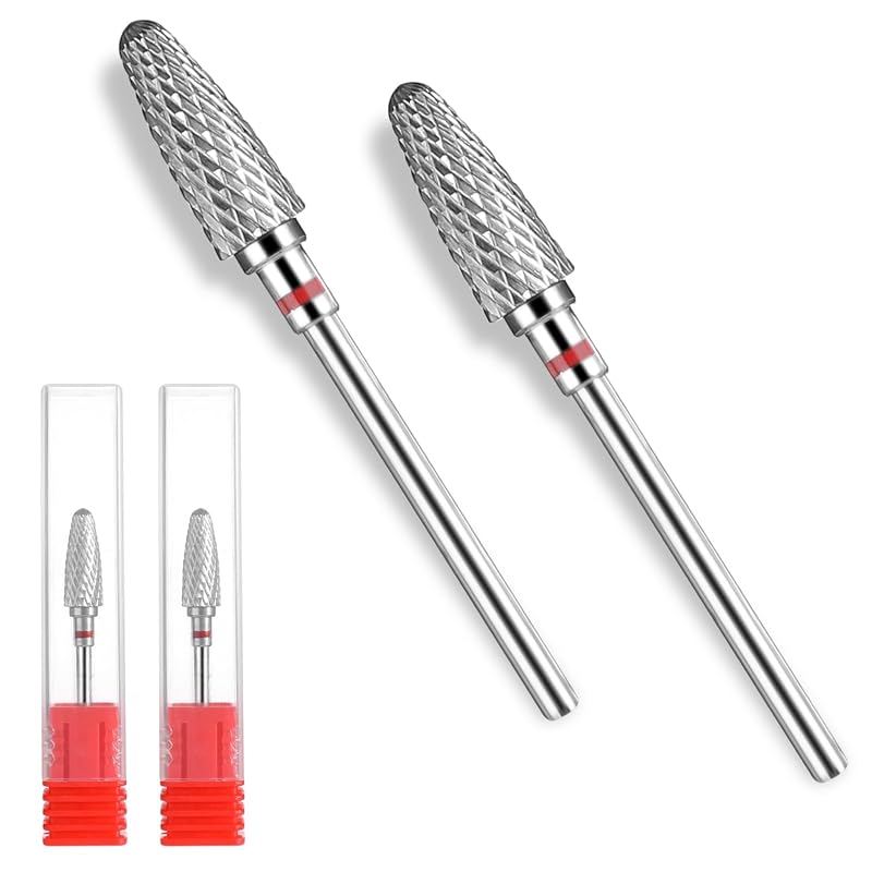 Carbide Tungsten Cone Nail Drill Bit for Removing Acrylic & Gel Polish