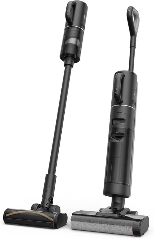 DREAME G10 Combo Cordless Wet Dry Vacuum Mop, Self-Cleaning for Hard F