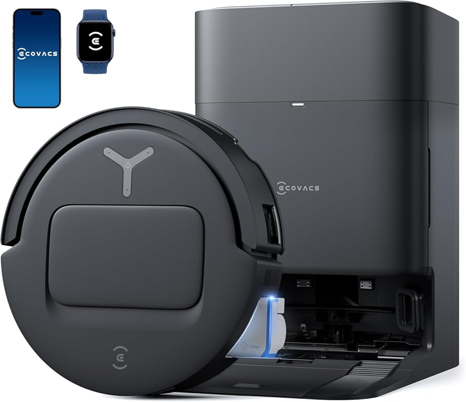 ECOVACS DEEBOT T80 Robot Vacuum and Mop with OZMO TruEdge Mopping, AI 