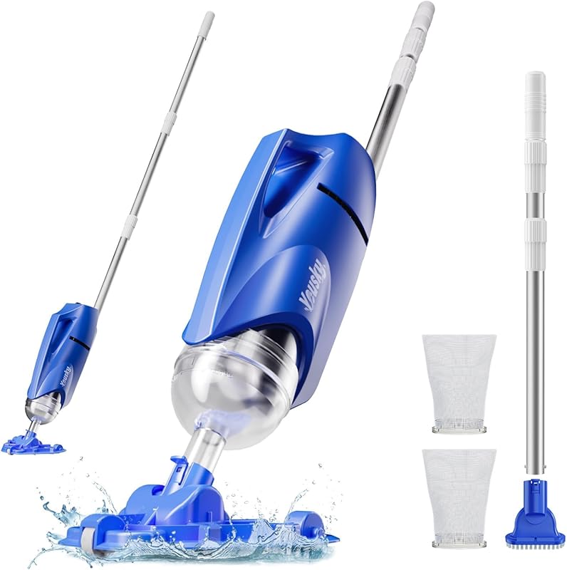 5 Best Vacuum For Above Ground Vinyl Pool: Tried & True Top Performers 1 Handheld Cordless Pool Vacuum for Above Ground Pools with Strong Sucti