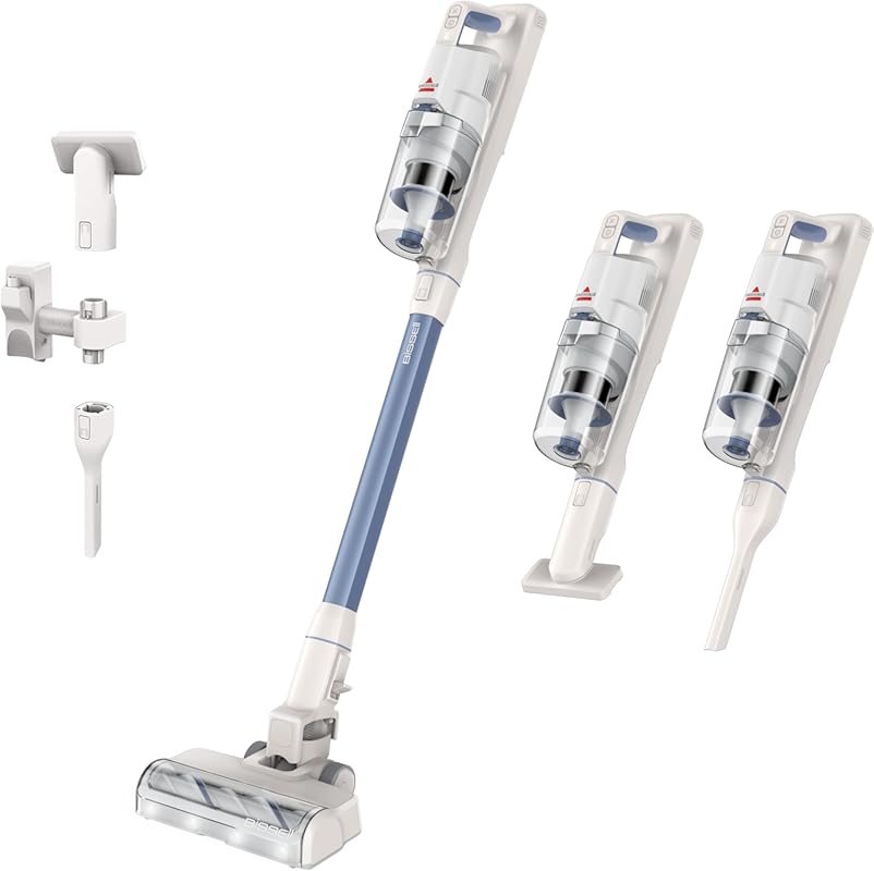 Bissell PowerClean Self-Standing Cordless Vacuum with Tangle-Free Brus