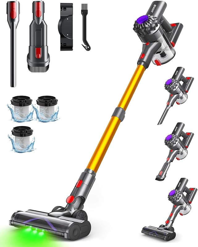 Top 5 Dyson Vacuum Deals: Expert-Picked for Value 5 Lightweight Cordless Stick Vacuum: Green Light Tech, 45-Minute Runtime