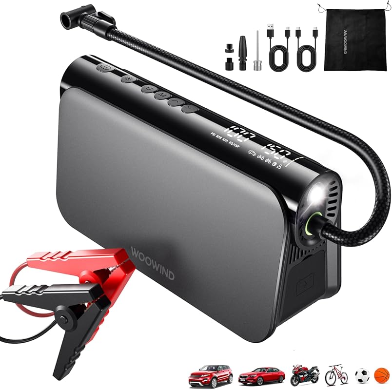 5 Best Car Jump Starter With Air Compressor: Expert Picks for Quality 1 Featured Image