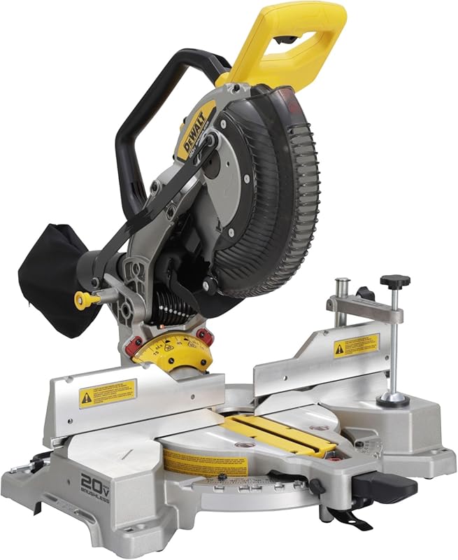 DEWALT 20V 10-inch Double Bevel Miter Saw for Professional and DIY Pro