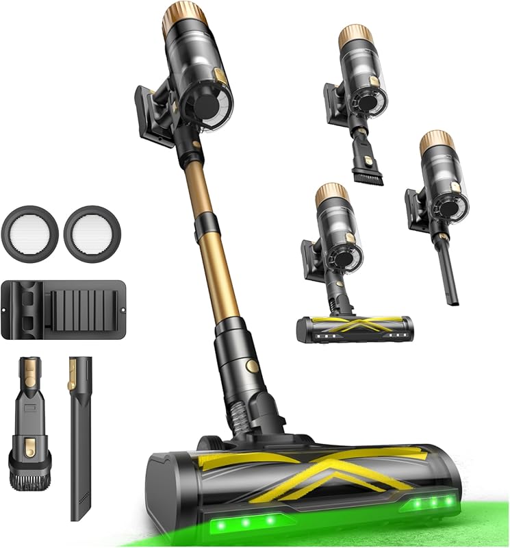 5 Best Cordless Auto Vacuums: Expert-Tested for Superior Clean 2 Ultenic Cordless Stick Vacuum: Self-Standing for Home, Car, and Pet Ha
