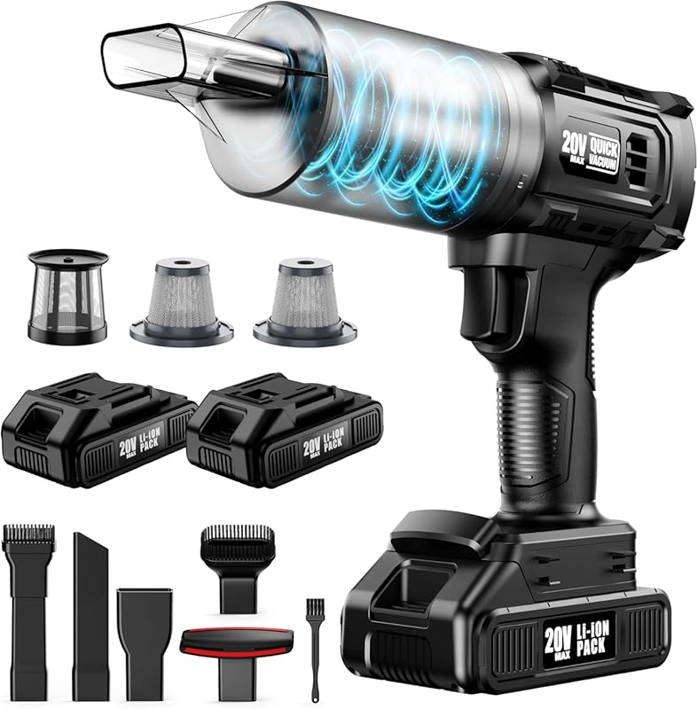 5 Best Car Vacuums for Pet Hair: Expert Picks for a Pristine Ride 5 Powerful Cordless Handheld Car Vacuum for Pet Hair: 35000PA Suction, P