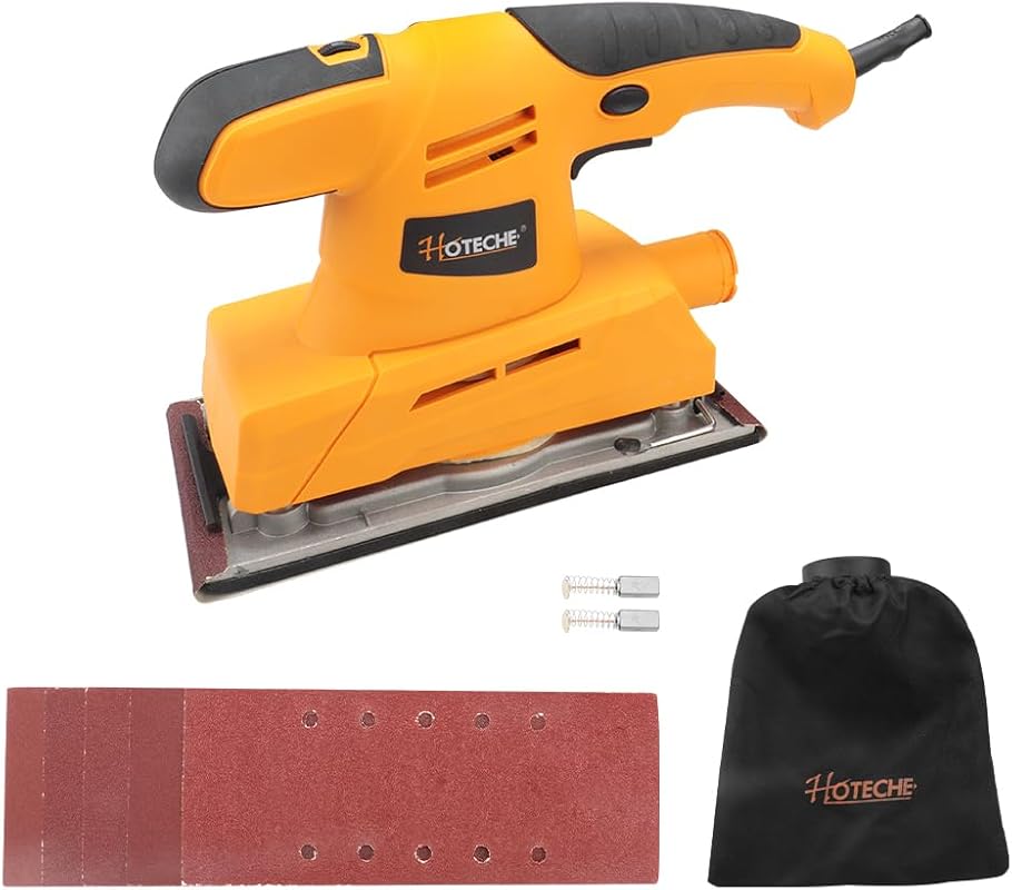3.17 Amp Orbital Sheet Sander with 4.5x9 Inch Pad and Variable Speed f