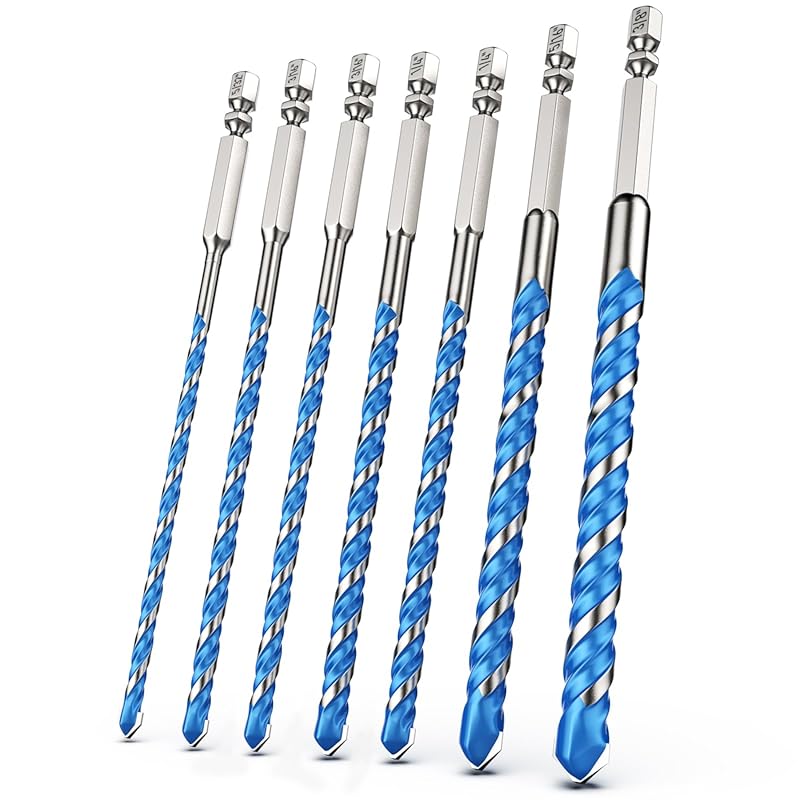 Best Hex Shank Carbide Masonry Drill Bits for Red Brick and Concrete