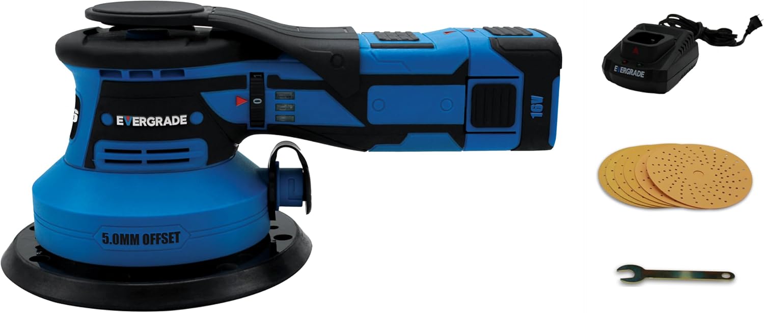 5 Top-Rated Sanders for Auto Paint Removal: Our Expert Picks 5 EVERGRADE Professional 6