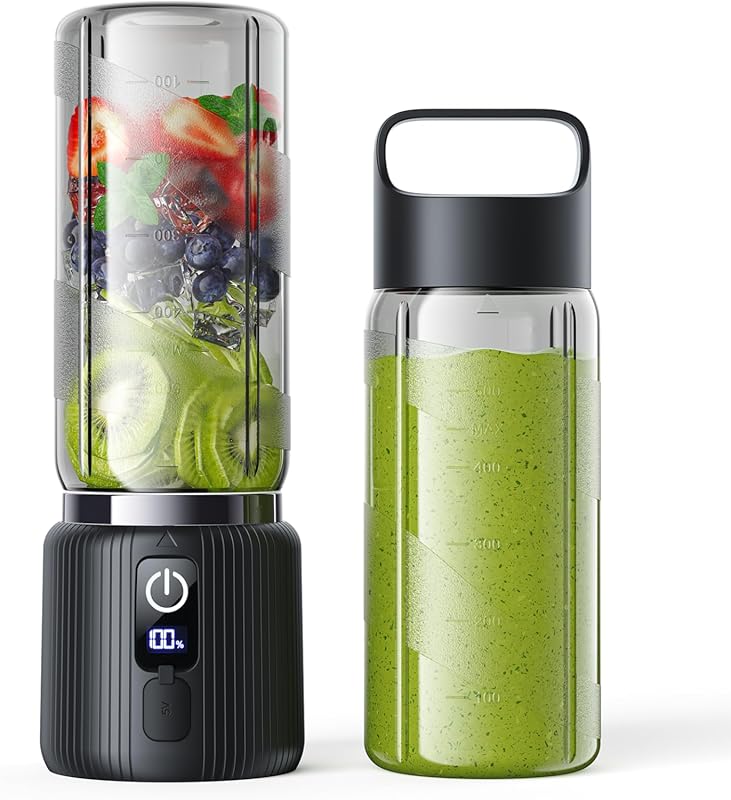 Best 10 Portable Blenders: Our Top Expert Picks for Quality 4 COKUNST Portable Blender, Small Smoothie & Shake Maker with 8 Blades,