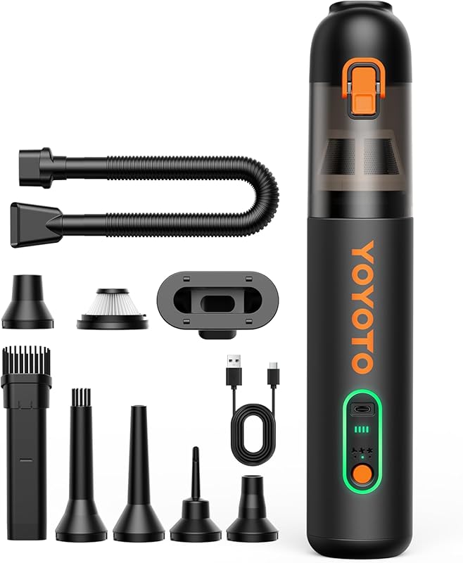 5 Best Vacuums for Mobile Detailing: Pro Picks for Flawless Results 1 Handheld Cordless Car Vacuum with 21000Pa Powerful Suction. Portable a