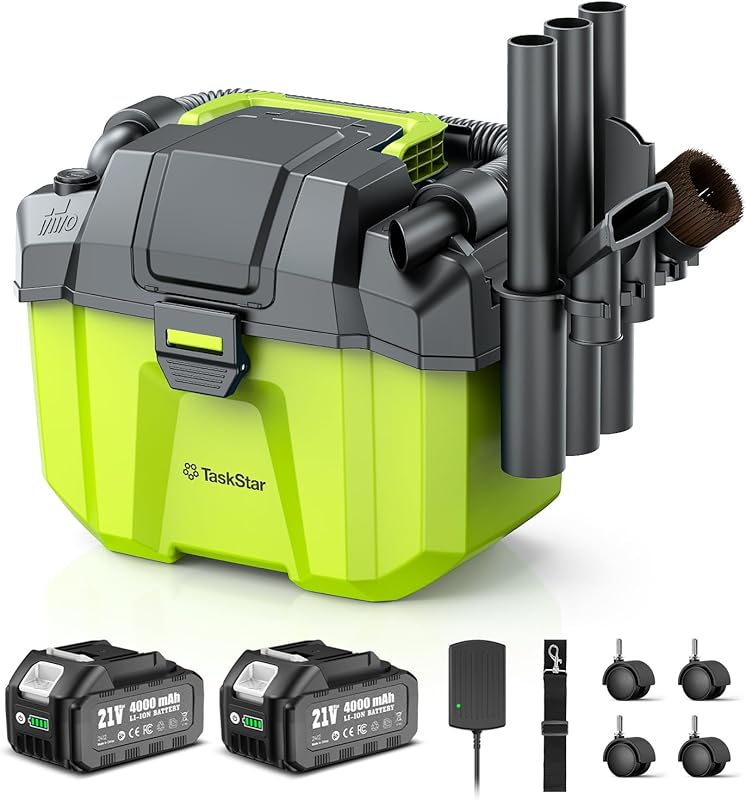 5 Best Car Detailing Vacuums: Professional-Grade Clean 1 Best Cordless Wet/Dry Shop Vacuum for Car Detailing – Battery Powered