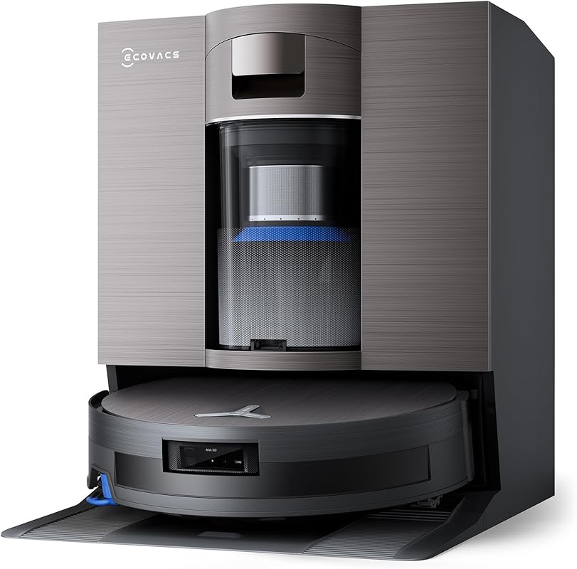 ECOVACS DEEBOT X11 Robot Vacuum and Mop: Self-Washing, Bagless Station