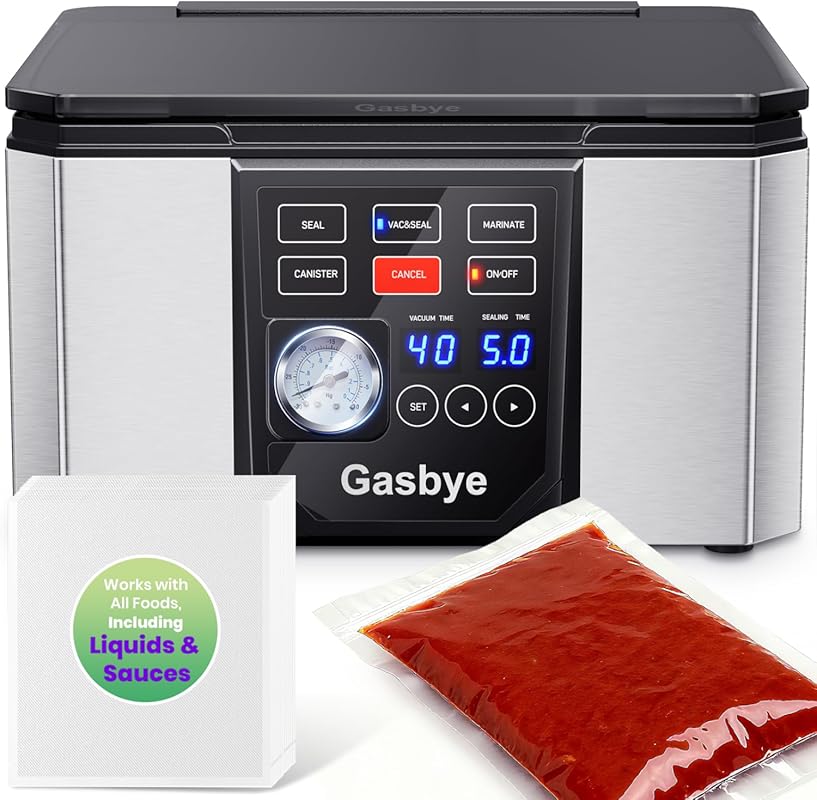 Top 5 Best Chamber Vacuum Sealer: Expert Picks for Quality 5 Best Chamber Vacuum Sealer: 5.28QT Large, 11.5-inch Bar, Double Seal f