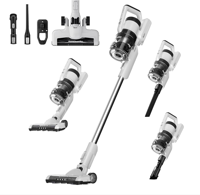 Eureka Cordless Stick Vacuum: Lightweight with Anti-Tangle Brushroll f