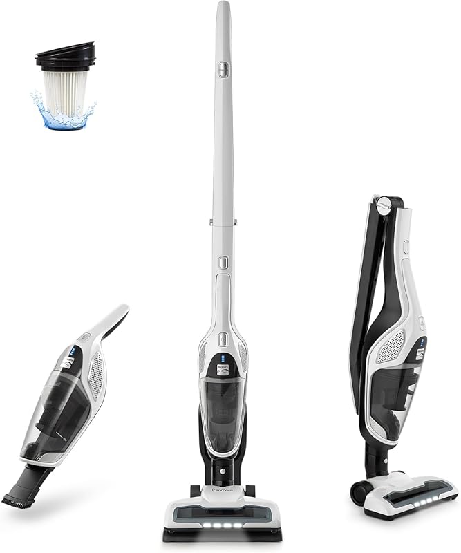 Kenmore DS2000 Cordless Stick Vacuum: Lightweight with 2-Speed Suction
