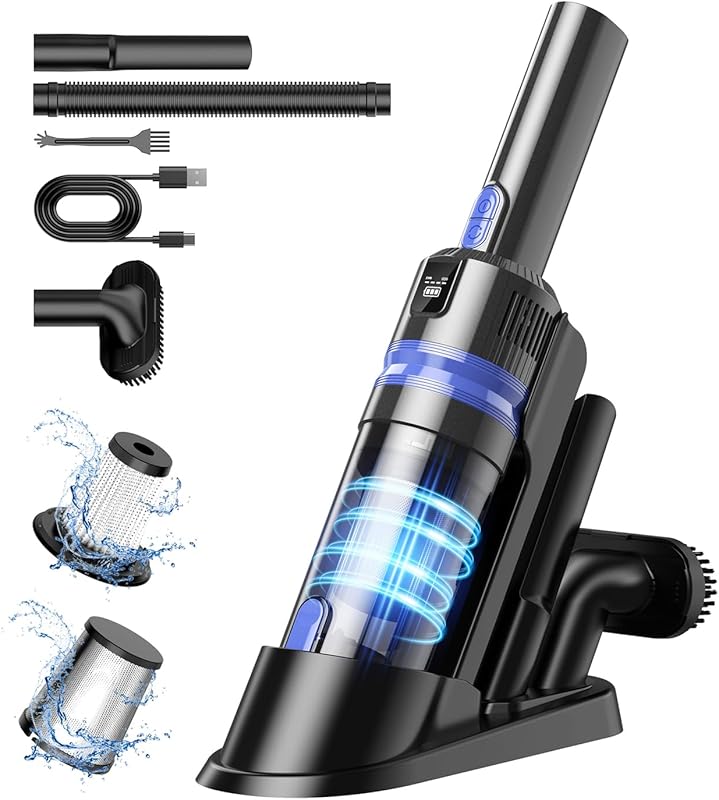Best Portable Cordless Handheld Vacuum: Rechargeable for Car, Home, Of