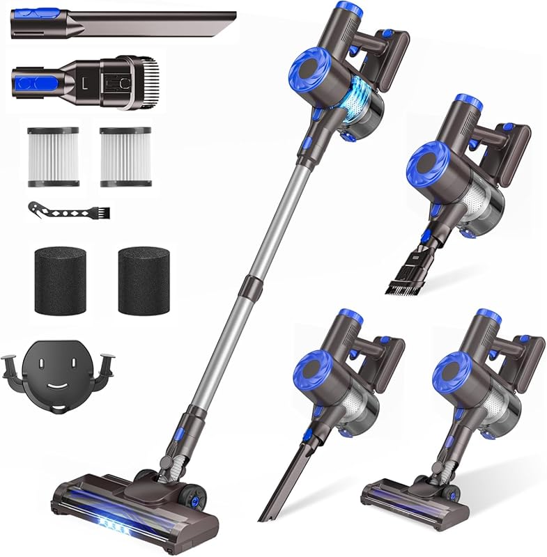 7 Best Vacuums For Tile Floors: Expert Picks for Top Performance 3 Lightweight Cordless Stick Vacuum with Anti-Tangle Design and Self-Sta