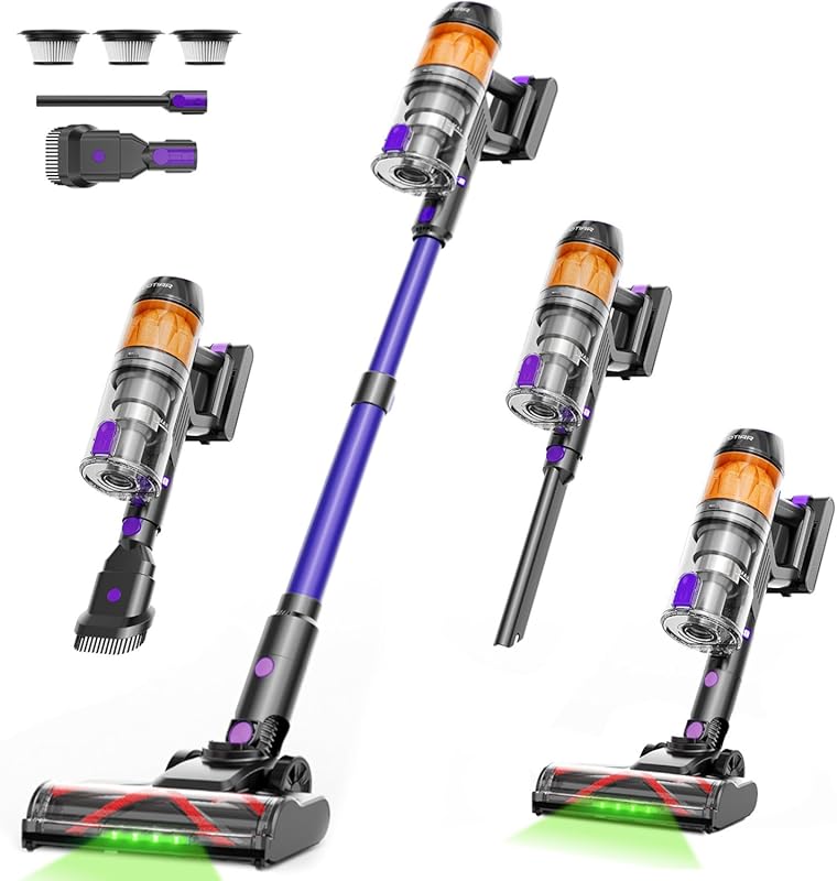 An excellent lightweight cordless stick vacuum for hardwood floors and