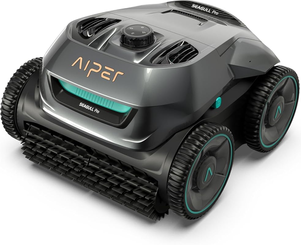 Top 5 Best Robot Pool Vacuums: Our Expert Selections 2 AIPER Cordless Robotic Pool Cleaner, WavePath Navigation, Wall-Climbin