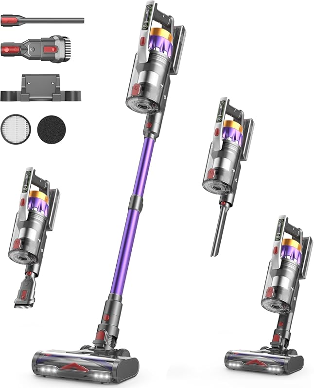 NADALY Cordless Stick Vacuum Review: Powerful Suction for Pet Hair, Ca