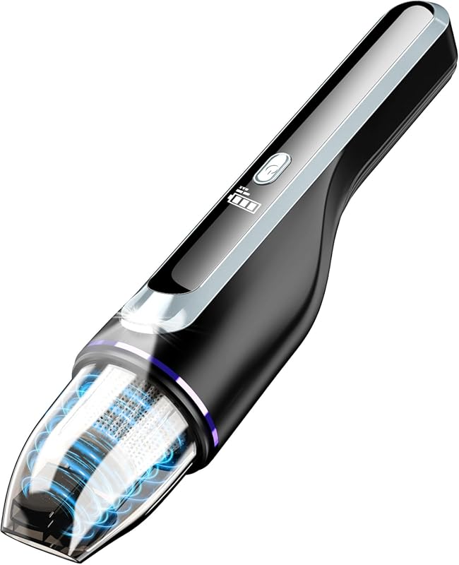 Best Rated Handheld Car Vacuum Cleaner: Brushless Motor, 14000Pa Sucti