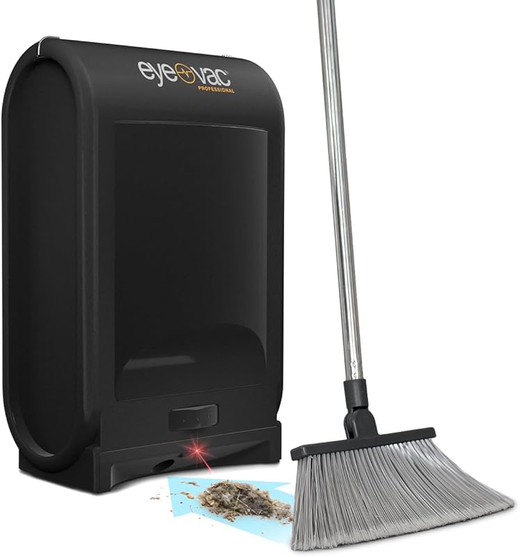 EyeVac Pro Touchless Automatic Dustpan Vacuum for Pet Hair and Quick F