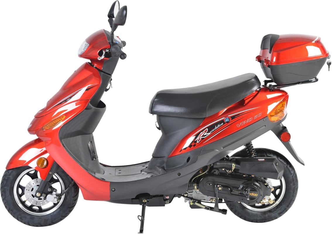 TAO 50cc Street Legal Moped: A Convenient Automatic Scooter for City T