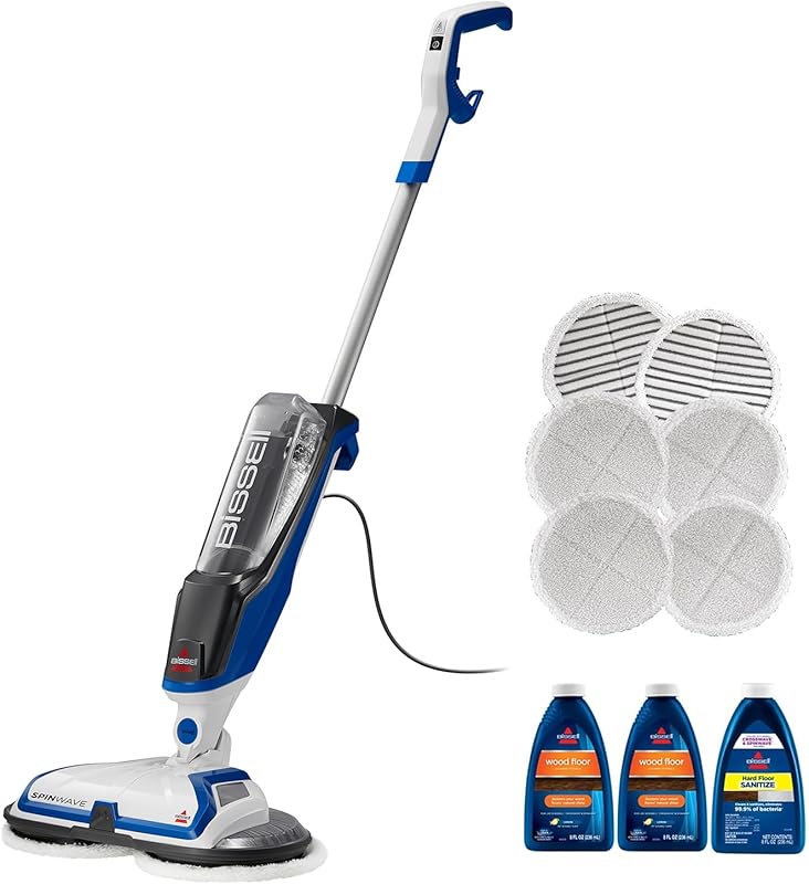 Bissell SpinWave Mop with Washable Pads – An Excellent Mop for LVP Flo