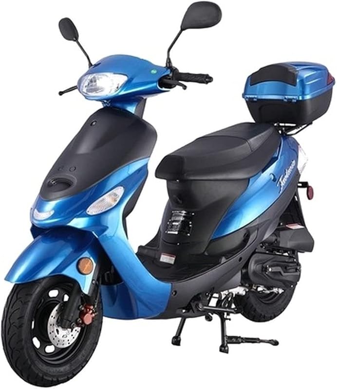 HHH Vino 50 Gas Moped for Adults: 50cc, Fully Automatic Street Scooter