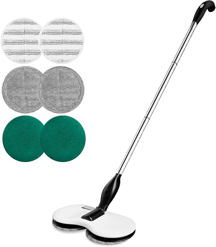 Electric Mop for Floor Cleaning, As Seen On TV, Cordless Spin Mopper M