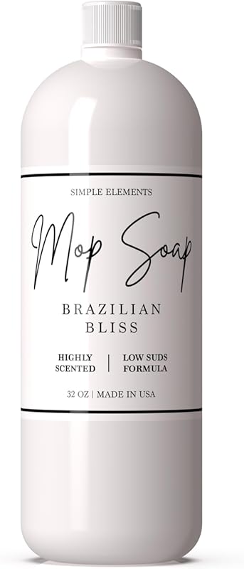 Brazilian Bliss Scented Mop Soap Floor Cleaner for Hardwood, Tile, Lam