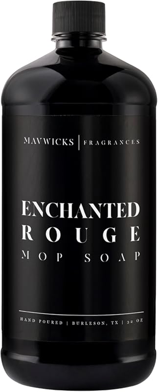 Enchanted Rouge Scented Floor Cleaner for Mopping. Pet Safe Mop Soap f