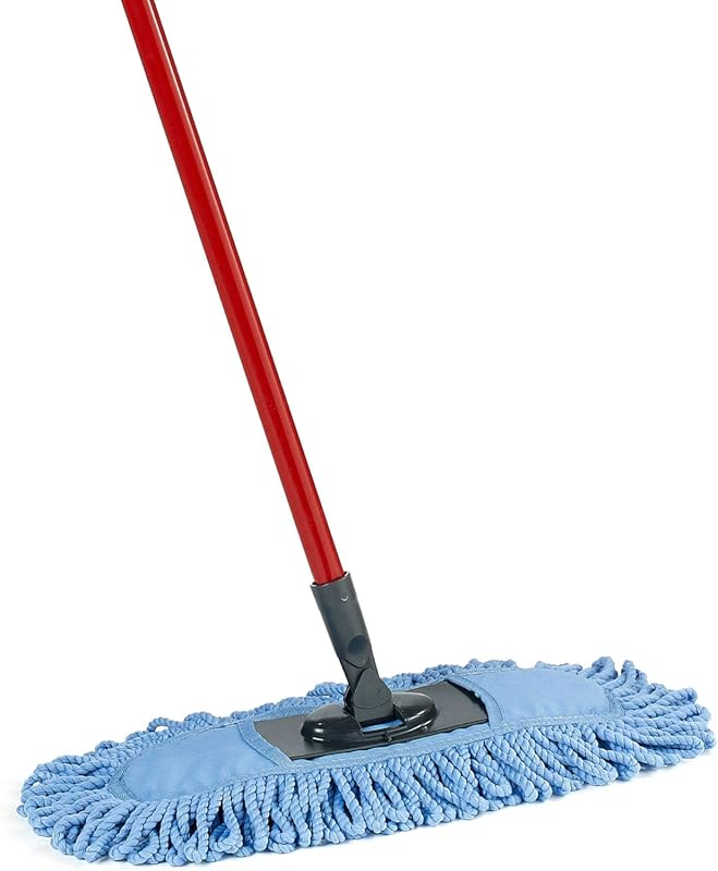 O-Cedar Microfiber Dust Mop for Sweeping Up Dog and Pet Hair on Floors