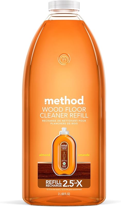 Method Hardwood Floor Cleaner Refill for Easy and Effective Mopping of