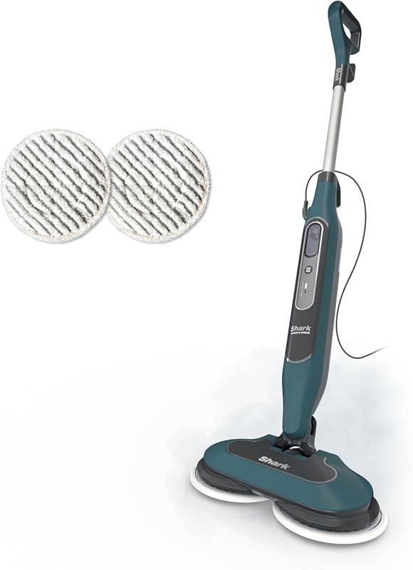 Shark Steam & Scrub Hardwood Steam Mop: Sanitizing, Scrubbing, 2 Steam