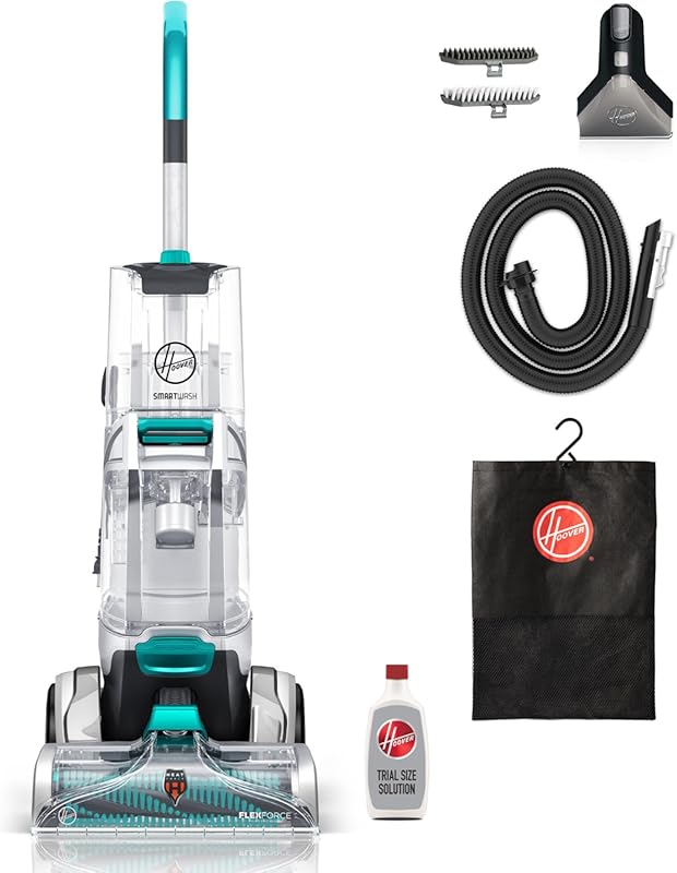 5 Best Rated Carpet Steam Cleaners: Expert Picks for a Deep Clean 5 Hoover SmartWash+ Automatic Carpet Cleaner Machine for Carpet and Upho